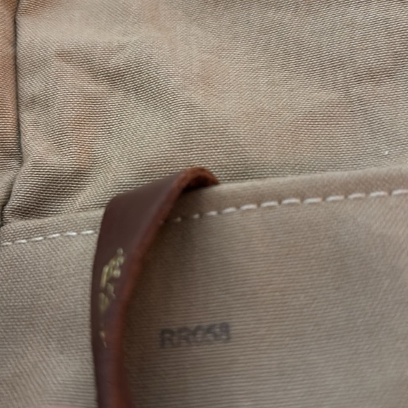 R.RIVETER Crossbody Bag Leather Strap & Bottom Military Handcrafted - Picture 4 of 14